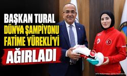 Dünya Şampiyonu Fatime Yürekli İESOB'da Ağırlandı