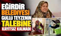 Eğirdir Belediyesi'nden Anlamlı Destek: Ev Temizliği Hizmeti