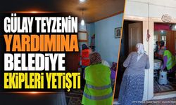Eğirdir Belediyesi'nden Gülay Teyzeye Anlamlı Destek