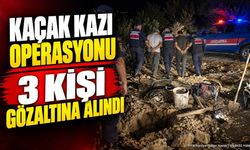 Eğirdir'de Kaçak Kazı Operasyonu: 3 Şüpheli Gözaltına Alındı