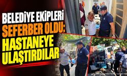 Eğirdir'de Zabıtadan Örnek Destek: Sedyeyle Hastaneye Taşındı