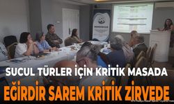Eğirdir SAREM, Sucul Makroomurgasızları Zirvesine Katıldı