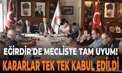 Eğirdir'de yeni dönem kararları açıklandı: Belediye meclisinden hangi kararlar çıktı?
