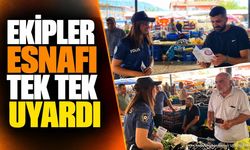 Gelendost Cuma Pazarında Hareketli Dakikalar: Polis Ekipleri Esnafı Tek Tek Ziyaret Etti
