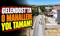 Gelendost'ta Yol Çalışmaları Tamamlandı: O Mevkii Yenilendi