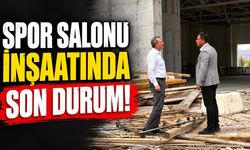 Gökgöz Isparta 6 Mart Spor Salonu İnşaatını Yerinde İnceledi