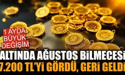 Gram altında Ağustos bilmecesi: 6.227 TL'den 7.200 TL'ye çıktı, şimdi 6.713 TL'de