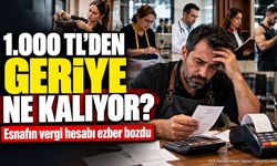 Hizmet Sektöründen Hesap Tepkisi: 1000 TL'den Ne Kaldı?