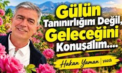 Gülün Tanınırlığını Değil, Geleceğini Konuşalım....