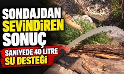 İlçede İçme Suyu Hattı Güçlendirildi: Saniyede 40 Litre Su