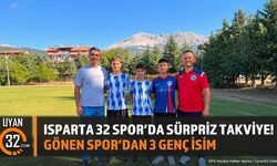 Isparta 32 Spor’da Sürpriz Takviye! Gönen Spor’dan 3 Genç İsim