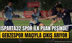 Isparta 32 Spor Gebzespor Karşısında: İlk Puan Heyecanı Yaşanıyor