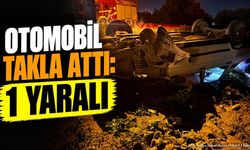 Isparta Aliköy'de Otomobil Takla Attı: Kazada 1 Kişi Yaralandı