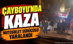Isparta Çayboyu'nda Trafik Kazası: Motosiklet Sürücüsü Yaralandı