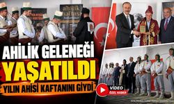 Isparta'da 39. Ahilik Haftası Coşkusu: Şed Kuşanma Töreni Yapıldı