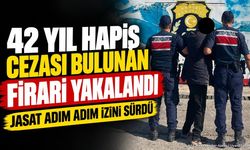 Isparta'da 42 Yıl Hapis Cezası Bulunan Firari Yakalandı