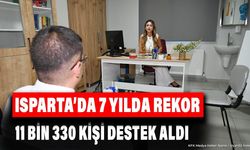 Isparta’da 7 Yılda Rekor: 11 Bin 330 Kişi Destek Aldı