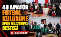 Isparta'da Amatör Futbol Kulüplerine 2,4 Milyon TL Malzeme Desteği