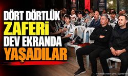 Isparta'da Dev Ekran Coşkusu: Beşiktaş'ın Zaferi Birlikte Kutlandı