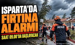 Isparta'da Dev Fırtına Afeti Tatbikatı Gerçekleştirilecek