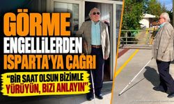 Isparta'da Engelliler İçin Farkındalık Yürüyüşü Düzenleniyor