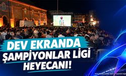 Isparta'da Galatasaray Maçı Dev Ekranla Buluştu: Yüzlerce Kişi İzledi