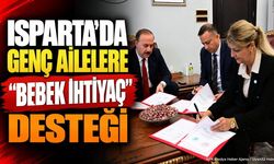 Isparta'da Genç Ailelere Müjde: Bebek İhtiyaç Desteği Başladı