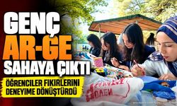 Isparta'da Genç AR-GE Gölcük'te Saha Atölyeleri Düzenledi