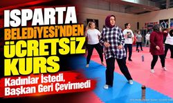Isparta'da Kadınlara Ücretsiz Zumba ve Pilates Kursu
