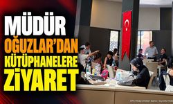 Isparta'da Kütüphanelere Ziyaret: İl Müdürü Oğuzlar Okurlarla Buluştu