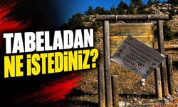 Isparta'da Milli Park Tabelasına Çirkin Saldırı Tepki Çekti
