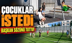 Isparta'da Minikler İstedi Başkan Başdeğirmen Parkı Hizmete Açtı
