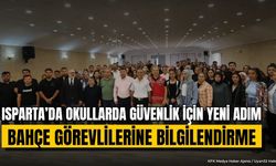 Isparta'da Okul Güvenliği İçin Zirve: Bahçe Görevlileri Toplandı