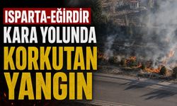 Isparta’da Otluk Alanda Çıkan Yangın Kontrol Altına Alındı