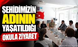 Isparta'da Şehit Koray Akoğuz Okuluna Anlamlı Ziyaret