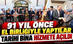 Isparta'da Tarihi Bina Kültürel Hizmet Vermeye Başladı