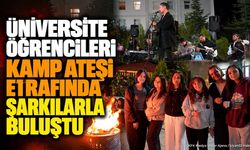 Isparta'da Üniversite Öğrencilerine Kamp Ateşi Konseri