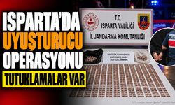 Isparta'da Uy*şturucu Operasyonu: 3 Şüpheli Yakalandı