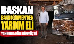 Isparta'da Yangında Evi Yanan Aileye Belediye Desteği