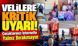 Isparta Emniyeti'nden Okullarda Velilere Güvenli İnternet Eğitimi