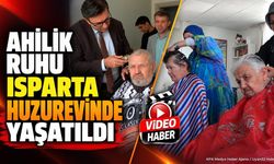 Isparta Esnafından Huzurevi Sakinlerine Anlamlı Ahilik Desteği
