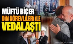 Isparta İl Müftüsü Muharrem Biçer Din Görevlileriyle Vedalaştı