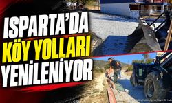 Isparta Köylerinde Kilit Parke Taşı ve Yol Onarım Çalışması