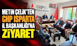 Isparta TSO Başkanı Metin Çelik'ten CHP'ye Ziyaret