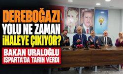 Isparta Ulaştırma Bakanı Uraloğlu'ndan Açıklama