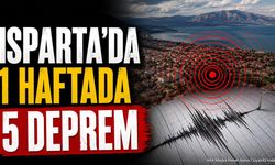 Isparta'da 1 haftada 5 sarsıntı: Kandilli verilerine göre hangi ilçeler sallandı?
