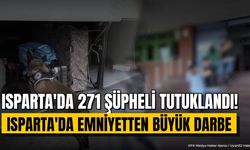 Isparta'da 8 ayda 1210 kişi yakalandı: Peki emniyet bilançosunda ne var?