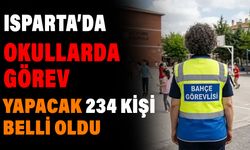 Isparta’da Okullarda Görev Yapacak 234 Kişi Belli Oldu