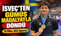 Ispartalı Ahmet Mert Karakaş İsveç'te Gümüş Madalya Kazandı