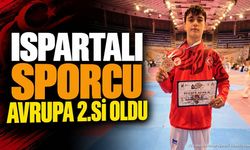 Ispartalı Metin Ceylan Taekwondoda Avrupa İkincisi Oldu